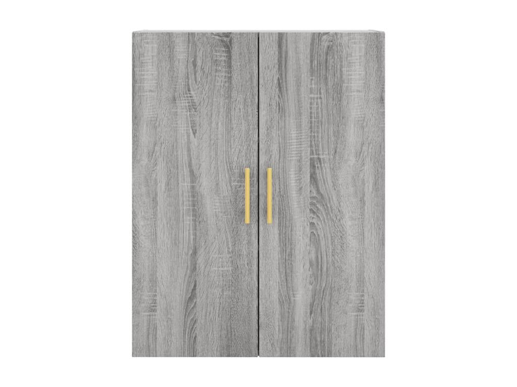 Meubiana tall sideboard, grey, 69.5x34x180 cm, engineered wood