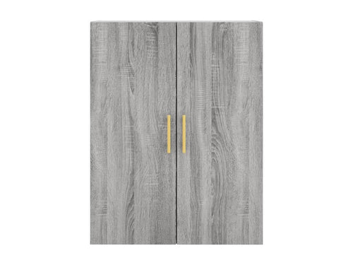 Meubiana tall sideboard, grey, 69.5x34x180 cm, engineered wood