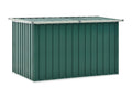 Green garden storage box, 149x99x93 cm