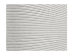 Meubiana Plain Corduroy Headboard 150x60 for 150/160 Beds - Bone White