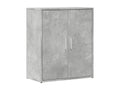 Concrete grey sideboard 60x31x70 cm engineered wood