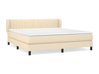 Meubiana bed base with cream mattress 180x200 fabric