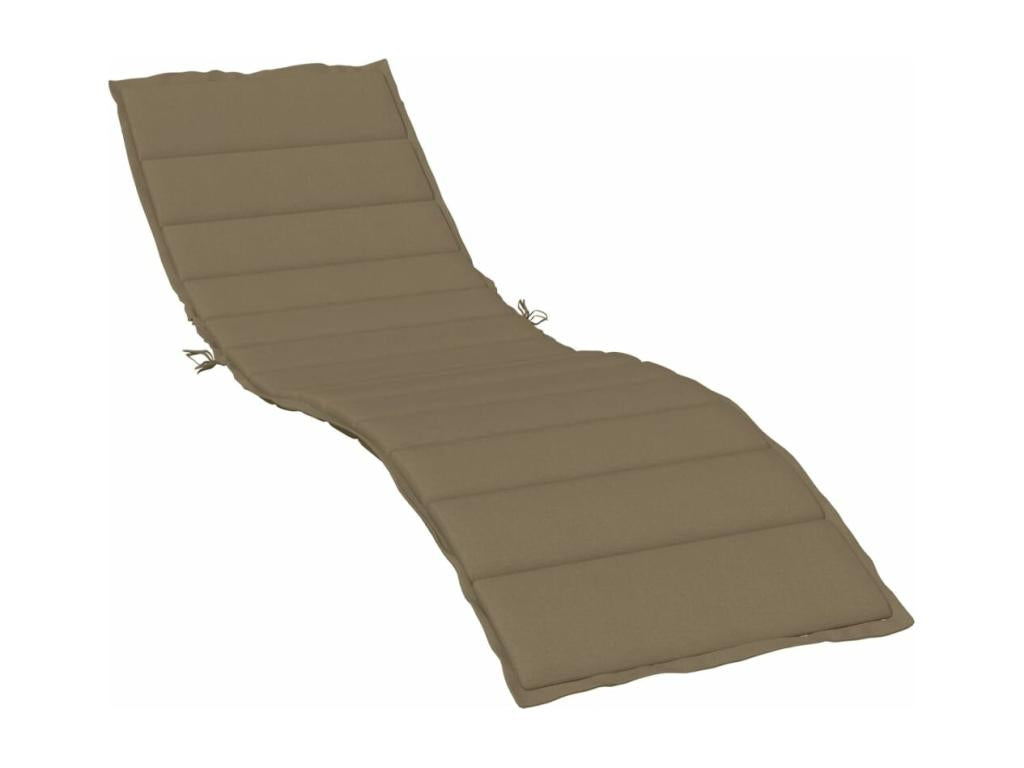 Meubiana chaise lounge cushion, 200x60x4 cm, fabric