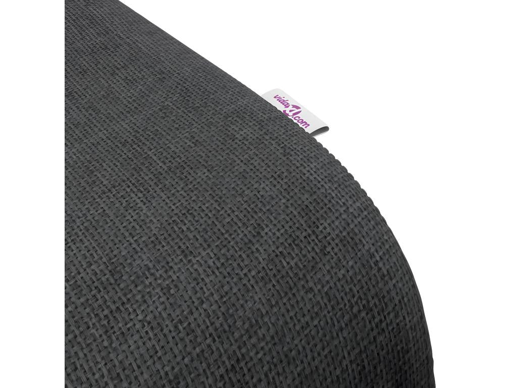 Black kneeling chair, 48x71x51 cm, birch plywood