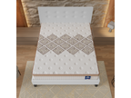 Errakis 140x200cm Bed Mattress Set with Headboard, 28cm Thick, High-Density Foam