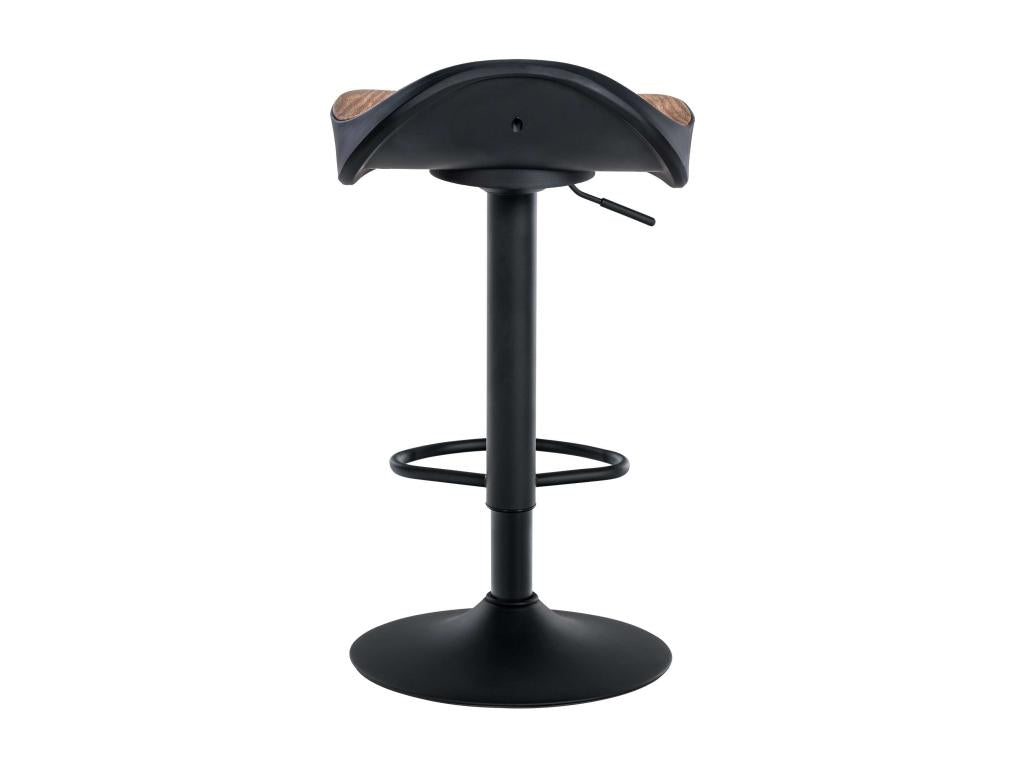 Set of 2 brown metal stools 39x40x66 cm 10 0004015