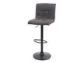 Grey bar stool/chair 44x46x95 cm 04 0001235