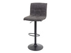 Grey bar stool/chair 44x46x95 cm 04 0001235