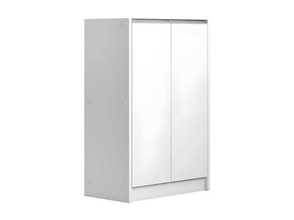 Meubiana 2-door shoe cabinet, white