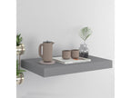 Floating wall shelf, grey, 40x23x3.8 cm, MDF