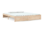 Solid wood bed frame 180x200 cm Super Meubiana