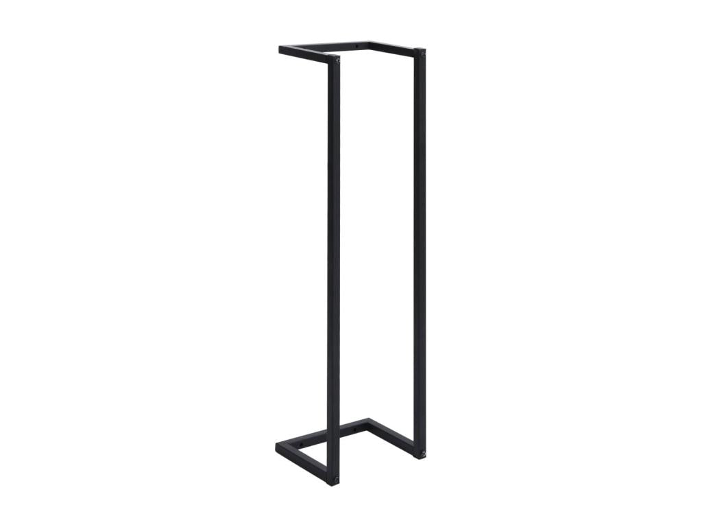 Towel rack 25x20 black 25x20x95 cm 02 0005506