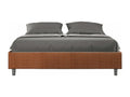 Labirinto 04 upholstered double storage bed 160x210 Meubiana fabric