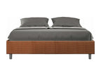 Labirinto 04 upholstered double storage bed 160x210 Meubiana fabric