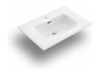 Meubiana 4-piece bathroom set, matte white
