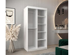 Meubiana 4 Sliding Door Wardrobe 200/100/62 2 Doors White/Meubiana