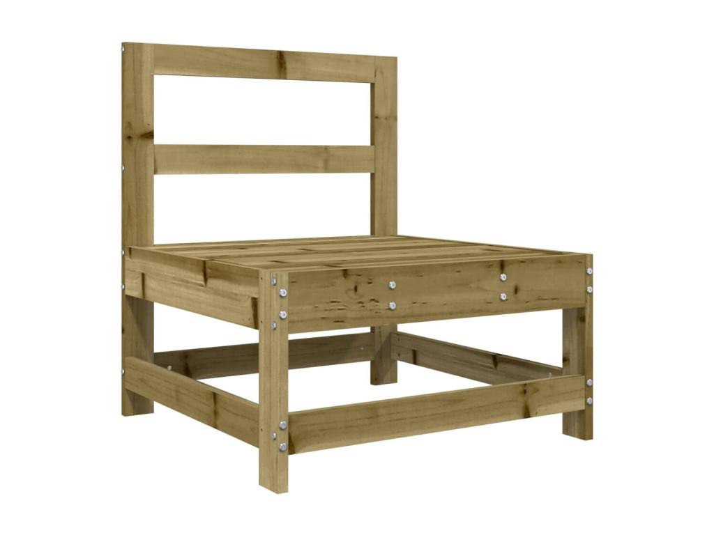 5-piece garden furniture set made of impregnated pine wood