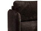 Meubiana 3-seater convertible sofa with storage, corduroy brown