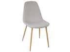 Set of 4 Meubiana Designer Chairs 85cm Light Grey