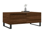 Coffee table, brown oak, 90x50x36.5 cm, engineered wood