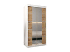 Meubiana 4 Sliding Door Wardrobe 200/100/62 2 Doors White/Meubiana