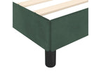 Dark green velvet bed frame 120x190