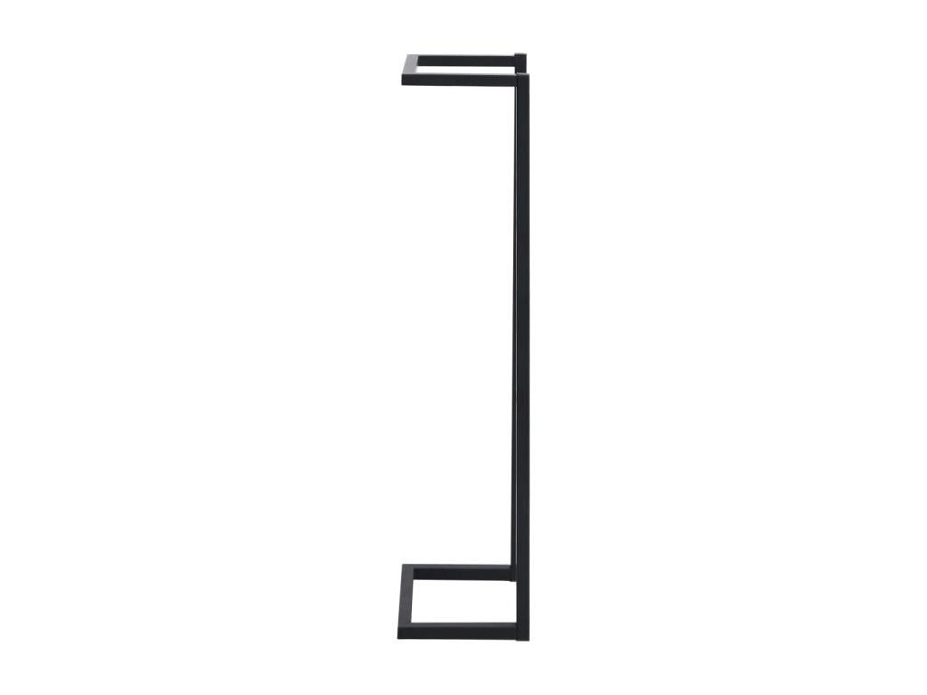 Towel rack 25x20 black 25x20x95 cm 02 0005506