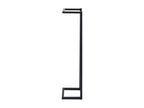 Towel rack 25x20 black 25x20x95 cm 02 0005506