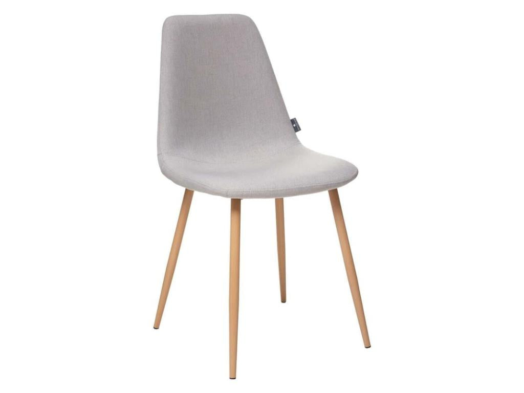 Set of 4 Meubiana Designer Chairs 85cm Light Grey
