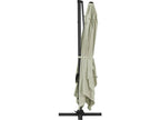 Alu Sun 4 Cantilever Garden Parasol - Rectangle - 3x4 m Protective Cover - Ecru