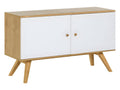 Natural White 2-Door Low Buffet