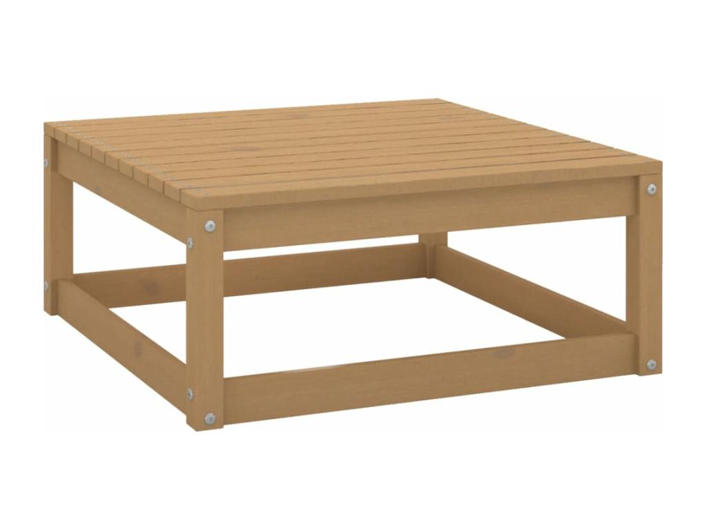 12-piece garden furniture set made of solid pine wood