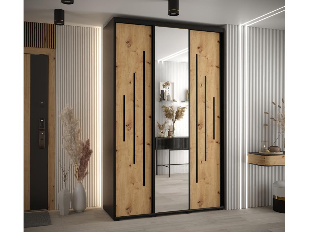 Meubiana 13 Sliding Door Wardrobe 235.2/150/60 3 Doors
