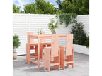 Meubiana 5-piece solid wood garden bar set