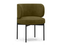Dining chair - Upholstered in velvet - Loraine Olive