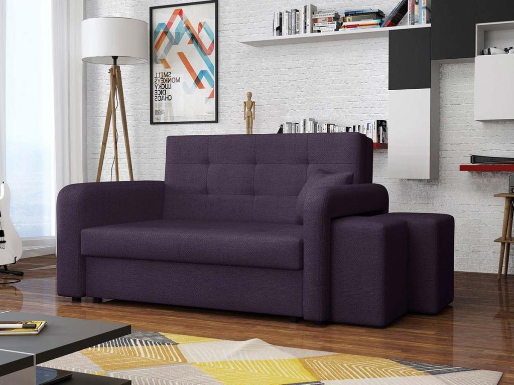 Doucezen 157 Convertible Sofa Bed with Bedding Box 85x158x98cm