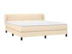 Meubiana bed base with cream mattress 180x200 fabric
