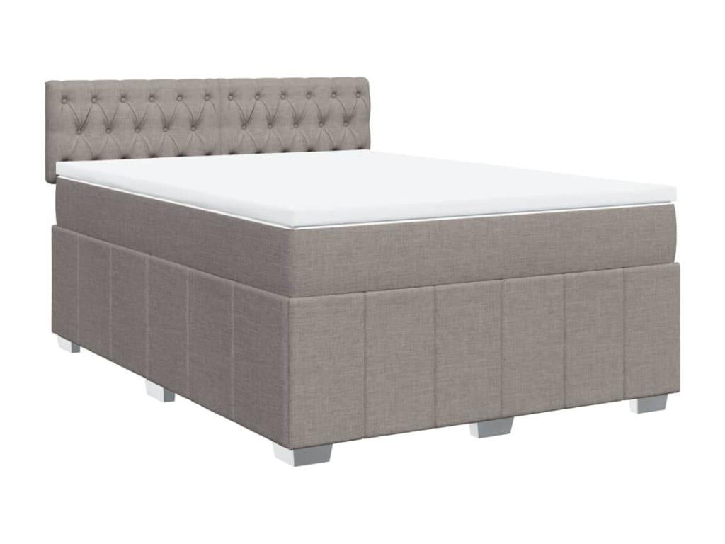 Meubiana bed base with Meubiana mattress 140x200 cm Fabric