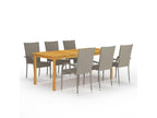 7-Piece Grey Garden Dining Set