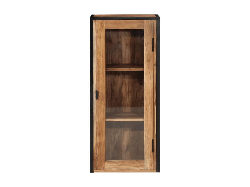 Meubiana solid wood and iron wall-mounted bathroom cabinet