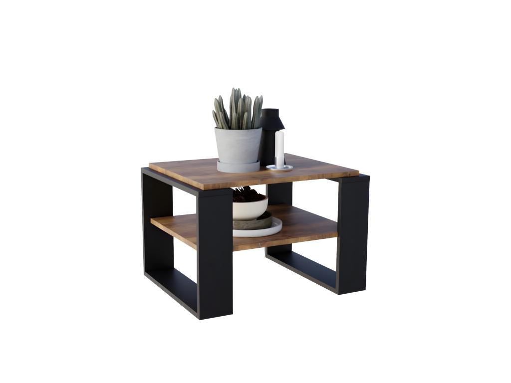 Meubiana 63 Coffee Table, Oak/Black