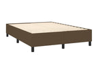 Meubiana bed base with dark brown mattress 140x190