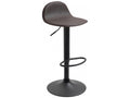 Bar stool - Faux leather / Metal - Brown - Meubiana V2