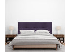 Meubiana Aqualine Fabric Headboard with Buttons 160x105cm with Legs for 150/160cm Beds - Meubiana