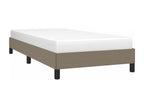 Meubiana 80x200 cm fabric bed frame without mattress