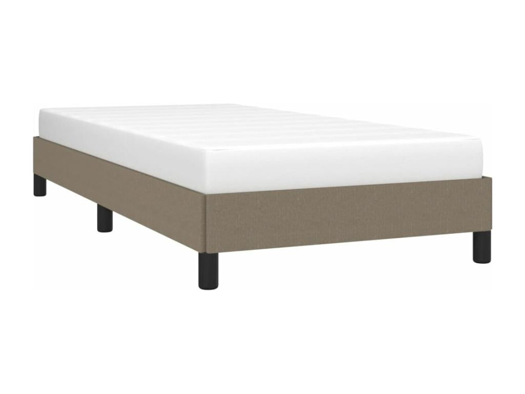 Meubiana 80x200 cm fabric bed frame without mattress
