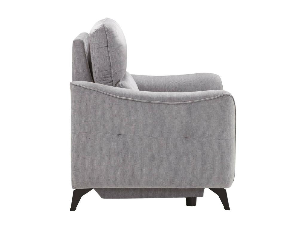 Meubiana - Electric Armchair, Waterproof Fabric, Grey