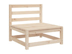 7-piece garden furniture set made of solid pine wood