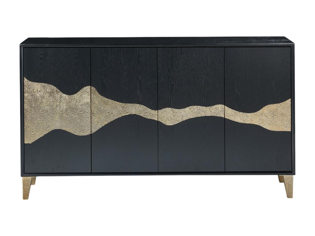 Meubiana Sideboard SB150 4D 150x40x86 Black