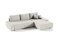 Meubiana beige convertible corner sofa